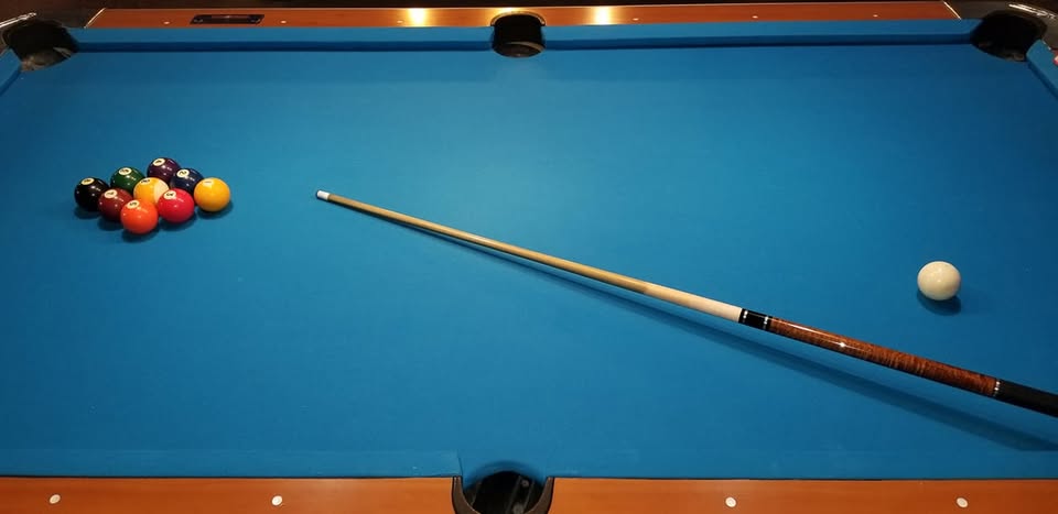 Two Sisters Billiards & Cafe pool hall exterior/interior
